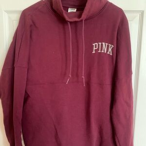 Victoria's Secret PINK Maroon Hoodie